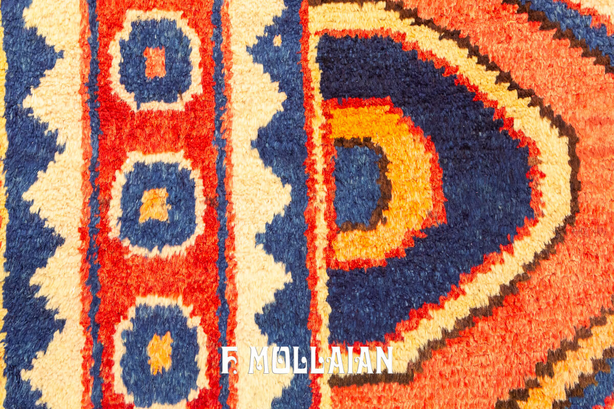 Tapis Tribaux Conception Géométrique Bakhtiari Gabbeh n°:710153